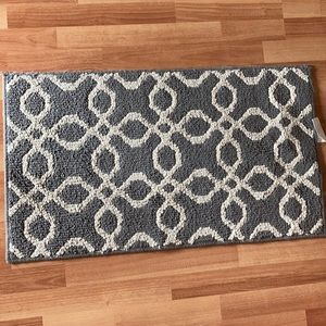 Grey&White area rug